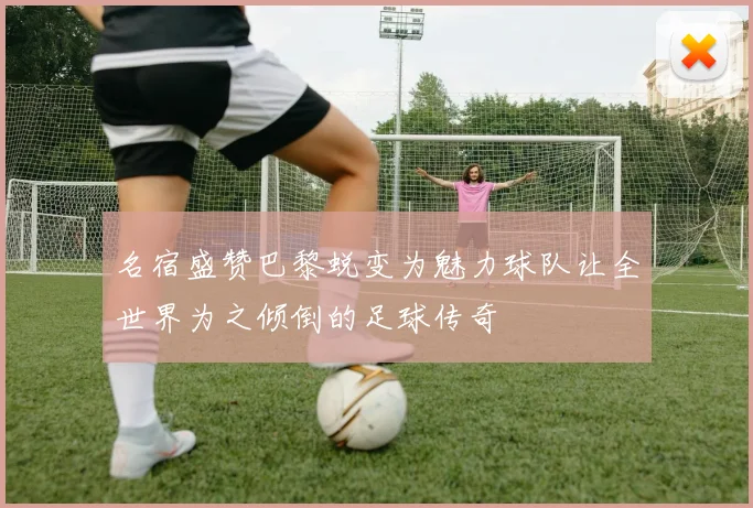 名宿盛赞巴黎蜕变为魅力球队让全世界为之倾倒的足球传奇